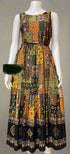 Summer Ladies Classic Print Maxi Dress